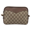 GUCCI GG Supreme Shoulder Bag PVC Beige Gold 007 115 6428 Auth ka5682-13