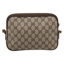 GUCCI GG Supreme Shoulder Bag PVC Beige Gold 007 115 6428 Auth ka5682-2