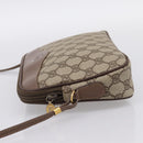 GUCCI GG Supreme Shoulder Bag PVC Beige Gold 007 115 6428 Auth ka5682-3