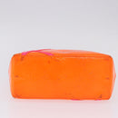 LOUIS VUITTON Monogram Vernis Fluo Reade PM Hand Bag Orange M91905 Auth ka5686-6