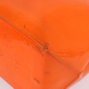 LOUIS VUITTON Monogram Vernis Fluo Reade PM Hand Bag Orange M91905 Auth ka5686-15