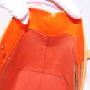 LOUIS VUITTON Monogram Vernis Fluo Reade PM Hand Bag Orange M91905 Auth ka5686-20
