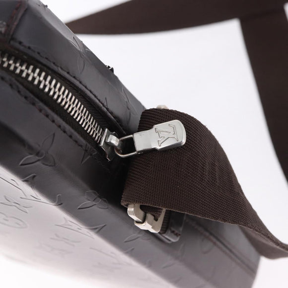 LOUIS VUITTON Monogram Lace Bobby Shoulder Bag Brown M46520 LV Auth ka5689