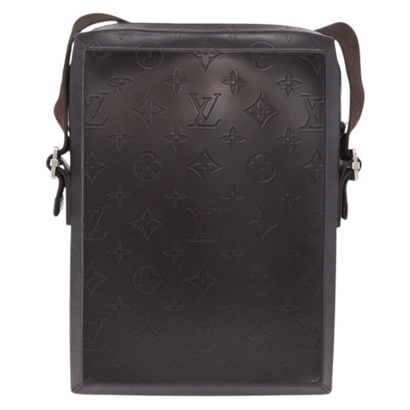 LOUIS VUITTON Monogram Lace Bobby Shoulder Bag Brown M46520 LV Auth ka5689