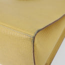 LOEWE Shoulder Bag Leather Yellow Auth ka569-14