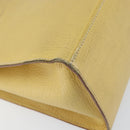 LOEWE Shoulder Bag Leather Yellow Auth ka569-16