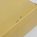 LOEWE Shoulder Bag Leather Yellow Auth ka569-10