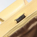 LOEWE Shoulder Bag Leather Yellow Auth ka569-18