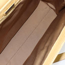 LOEWE Shoulder Bag Leather Yellow Auth ka569-11