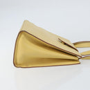 LOEWE Shoulder Bag Leather Yellow Auth ka569-3