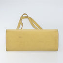 LOEWE Shoulder Bag Leather Yellow Auth ka569-5