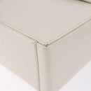 SAINT LAURENT Shoulder Bag Leather Ivory Gold Auth ka5691A-12