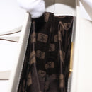 SAINT LAURENT Shoulder Bag Leather Ivory Gold Auth ka5691A-20