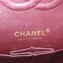 CHANEL Chain Matelasse Shoulder Bag Caviar Skin Black Gold CC Auth ka5697SAM-22