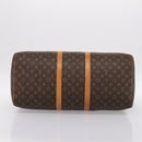 LOUIS VUITTON Monogram Keepall 55 Boston Bag M41424 LV Auth ka5698A-5