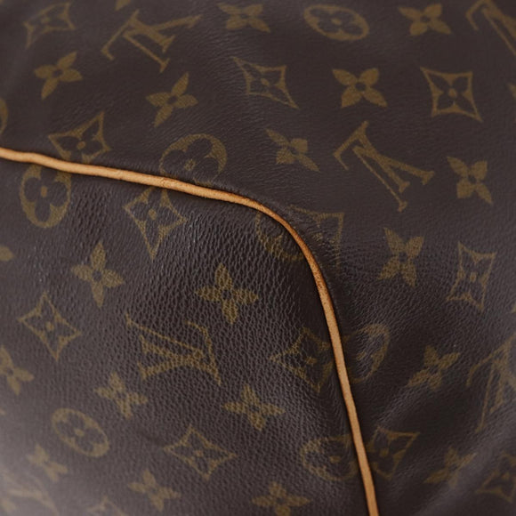 LOUIS VUITTON Monogram Keepall 55 Boston Bag M41424 LV Auth ka5699A