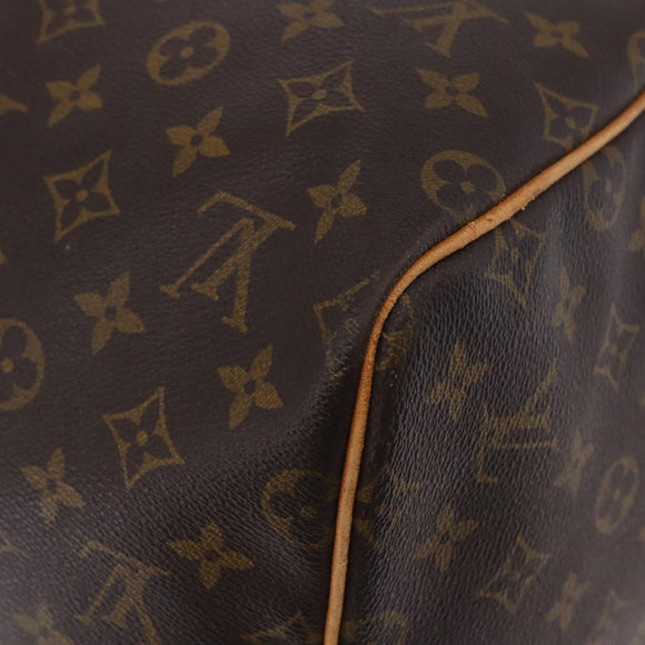 LOUIS VUITTON Monogram Keepall 55 Boston Bag M41424 LV Auth ka5699A