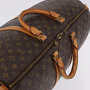 LOUIS VUITTON Monogram Keepall 55 Boston Bag M41424 LV Auth ka5699A-7