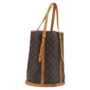 LOUIS VUITTON Monogram Bucket GM Shoulder Bag M42236 LV Auth ka5701-1