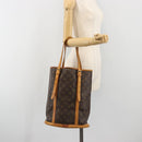 LOUIS VUITTON Monogram Bucket GM Shoulder Bag M42236 LV Auth ka5701-25