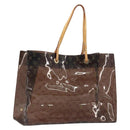 LOUIS VUITTON Monogram Vinyl Cabas Cruise Tote Bag M50500 LV Auth ka5702V-1