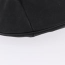 GUCCI Sherry Line Shoulder Bag Canvas Black Gold 106663 Auth ka5705-14