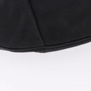 GUCCI Sherry Line Shoulder Bag Canvas Black Gold 106663 Auth ka5705-16