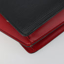 LOUIS VUITTON Epi Bicolor Varenne Hand Bag Black Red M52387 LV Auth ka5706-16