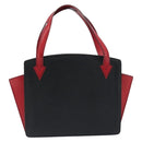 LOUIS VUITTON Epi Bicolor Varenne Hand Bag Black Red M52387 LV Auth ka5706-2