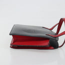 LOUIS VUITTON Epi Bicolor Varenne Hand Bag Black Red M52387 LV Auth ka5706-3