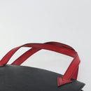 LOUIS VUITTON Epi Bicolor Varenne Hand Bag Black Red M52387 LV Auth ka5706-14