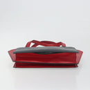 LOUIS VUITTON Epi Bicolor Varenne Hand Bag Black Red M52387 LV Auth ka5706-5