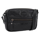 GUCCI GG Implementation Shoulder Bag PVC Black Silver 201447 Auth ka5707A-1