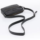 GUCCI GG Implementation Shoulder Bag PVC Black Silver 201447 Auth ka5707A-7