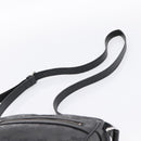 GUCCI GG Implementation Shoulder Bag PVC Black Silver 201447 Auth ka5707A-8