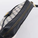 GUCCI GG Supreme Shoulder Bag PVC Navy Gold Auth ka5710-6