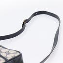 GUCCI GG Supreme Shoulder Bag PVC Navy Gold Auth ka5710-8