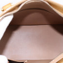 LOUIS VUITTON Monogram Vernis Houston Hand Bag Noisette M91340 LV Auth ka5711-11