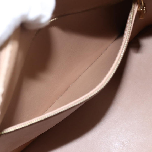 LOUIS VUITTON Monogram Vernis Houston Hand Bag Noisette M91340 LV Auth ka5711