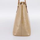 LOUIS VUITTON Monogram Vernis Houston Hand Bag Noisette M91340 LV Auth ka5711-4