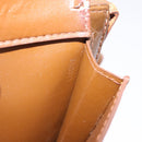 LOUIS VUITTON Monogram Vernis Motto Accessory Pouch Bronze M91138 LV Auth ka5713-21