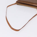 LOUIS VUITTON Monogram Vernis Motto Accessory Pouch Bronze M91138 LV Auth ka5713-7