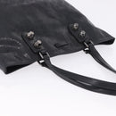 GUCCI GG Implementation Tote Bag PVC Black Silver 229848 Auth ka5714A-6