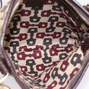 GUCCI GG Canvas Sherry Line Shoulder Bag Beige Gold 144388 Auth ka5715A-17