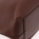 BURBERRY Tote Bag Leather Brown Auth ka5716-12
