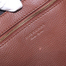 BURBERRY Tote Bag Leather Brown Auth ka5716-14