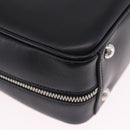 PRADA Hand Bag Leather 2way Black Silver Auth ka5717M-18