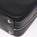 PRADA Hand Bag Leather 2way Black Silver Auth ka5717M-19