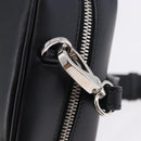PRADA Hand Bag Leather 2way Black Silver Auth ka5717M-20