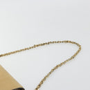 CHANEL Matelasse Chain Shoulder Bag Leather Beige Gold CC Auth ka5721-8